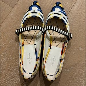 Louis vuitton ballet flats size 36 1/2